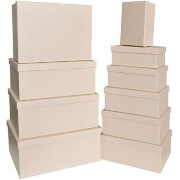 Geschenkbox aus Karton 11100443, 10er-Set