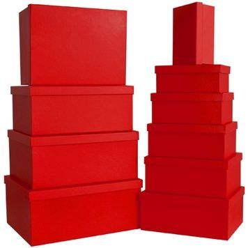 Geschenkbox aus Karton 11101290, 10er-Set
