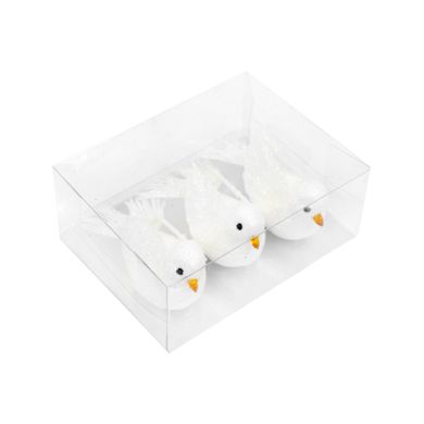 Deko-Vögel-Set 39337, 3er-Pack