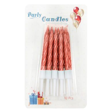 Set of candles 61655, 10 pcs.