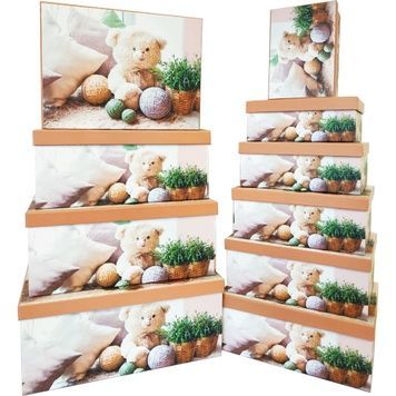 Geschenkbox aus Karton 11102537, 10er-Set