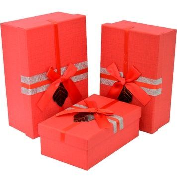 Geschenkbox aus Karton 11031041, 3er-Set