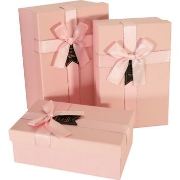Geschenkbox aus Karton 11034545, 3er-Set