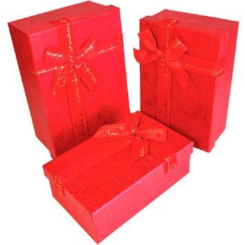 Geschenkbox aus Karton 11037646, 3er-Set
