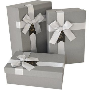 Geschenkbox aus Karton 11034583, 3er-Set