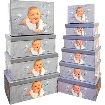 Geschenkbox aus Karton 11101845, 10er-Set