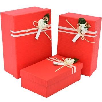Geschenkbox aus Karton 11031071, 3er-Set