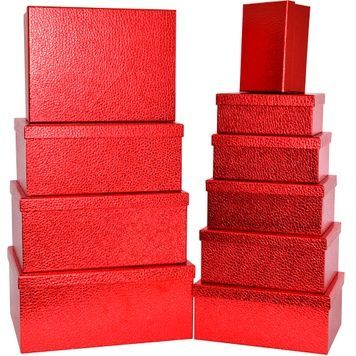 Geschenkbox aus Karton 11101006, 10er-Set