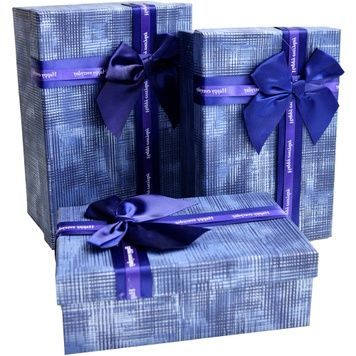 Geschenkbox aus Karton 11037844, 3er-Set