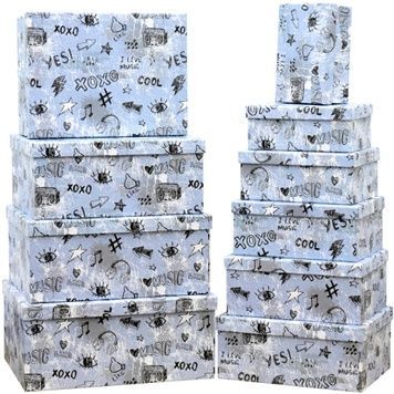 Geschenkbox aus Karton 11102062, 10er-Set