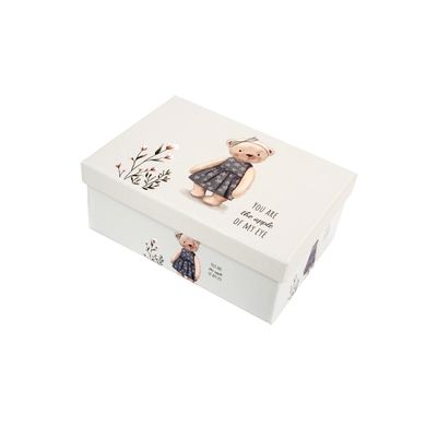 Decorative cardboard gift box 11102254, set 10pcs.