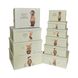 Decorative cardboard gift box 11102254, set 10pcs.