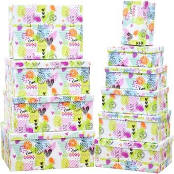 Geschenkbox aus Karton 11102065, 10er-Set